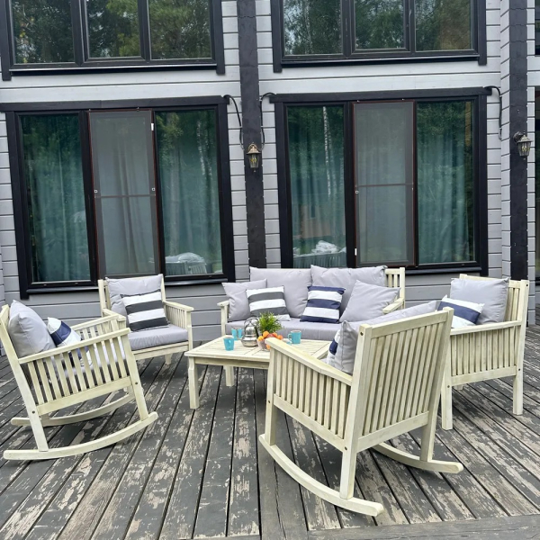 Комплект мебели Royal Family NATALI белого цвета